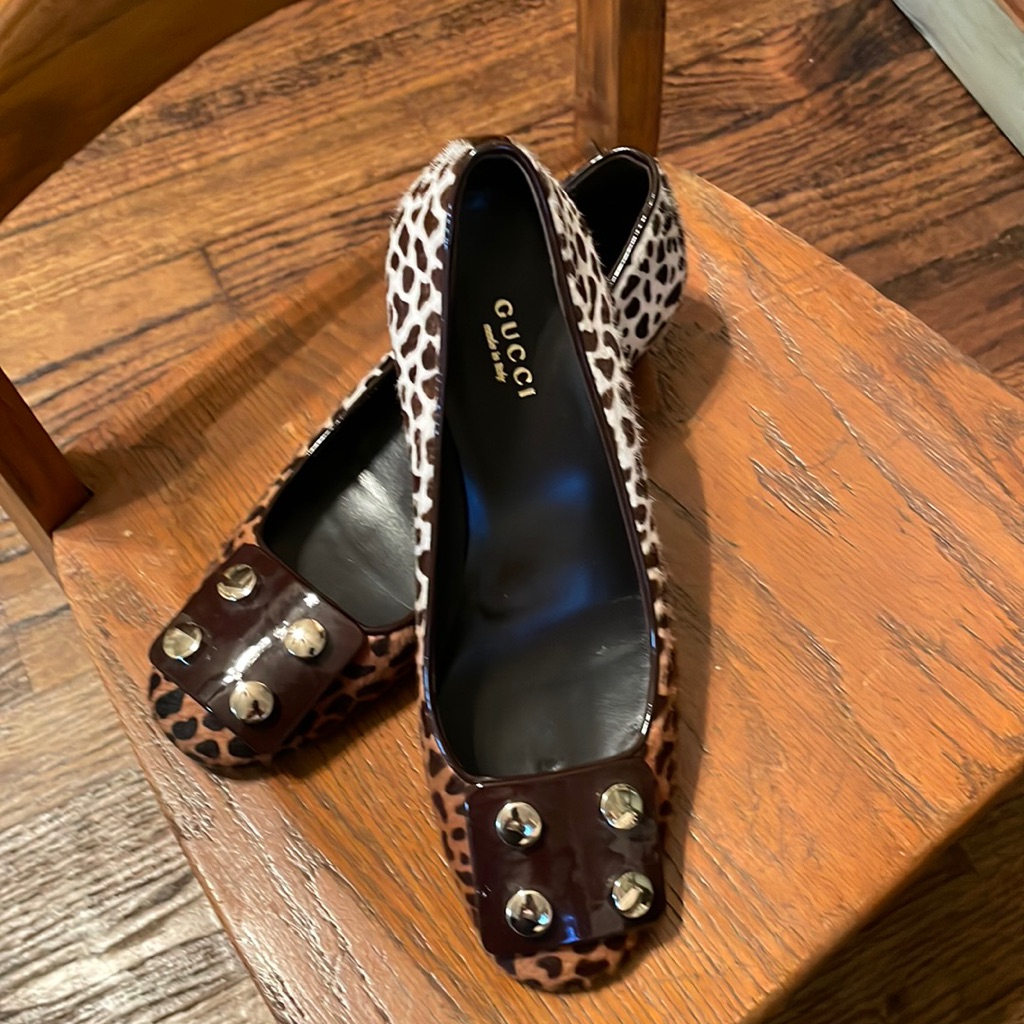 Gucci Animal Print Shoes